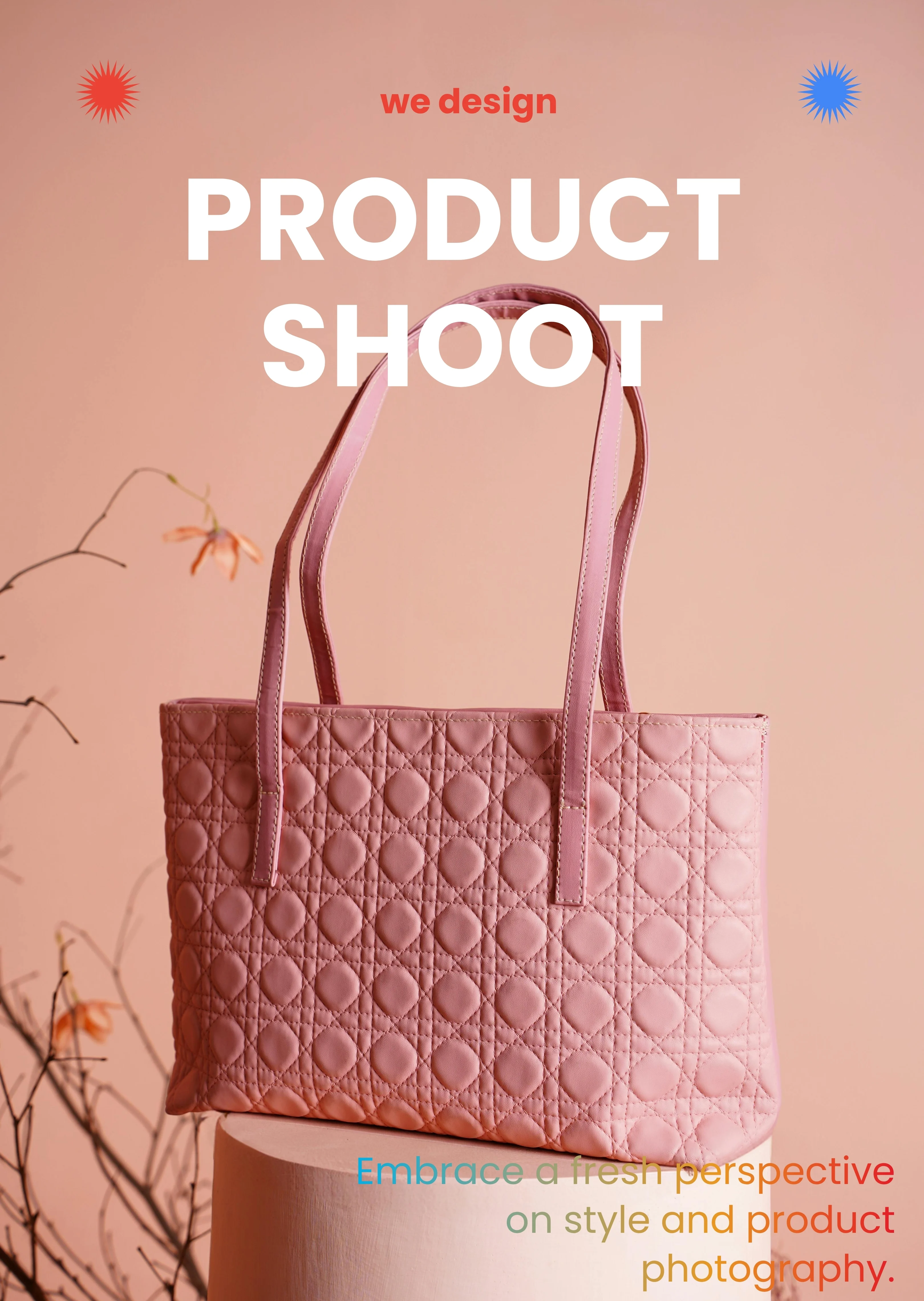 Fashion product photoshoot